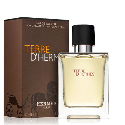 HERMÈS TERRE D'HERMES EAU DE TOILETTE 50 ML.